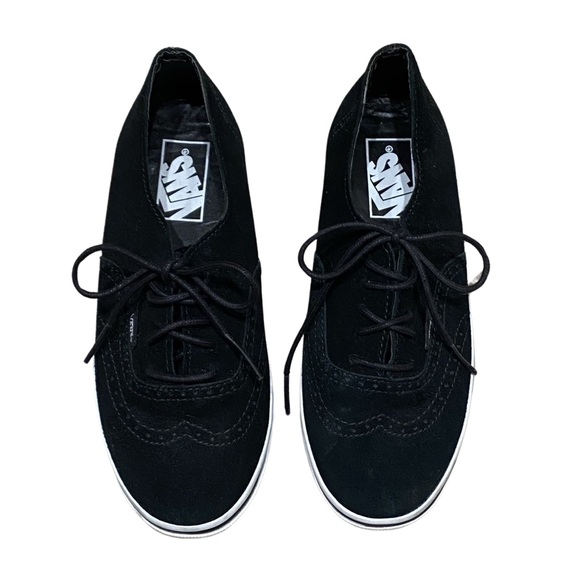 VANS LO-PRO SUEDE OXFORD SHOE - Picture 1 of 4